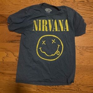 nirvana graphic tee